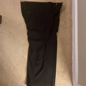 Saddlebred (Belk) black dress pants 38 x 30 EUC